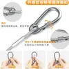 Cable de Acero Galvanizado para Tendedero, Correa para Perro Mascota, Correa para Gato, Correa Gruesa Resistente Anti-Mordidas para Perros Grandes y Medianos