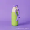 Nueva taza termo de acero inoxidable 316, botella de leche de alto valor que induce dopamina, taza portátil con popote, taza creativa de doble uso