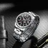 CHENXI moda transfronteriza banda de acero reloj para hombre impermeable luminoso comercio exterior al por mayor reloj de cuarzo para hombre 014B