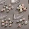 Perla de Agua Salada Imitación de Diosa de Gama Alta Forma Especial 12*15mm Perla de Imitación Accesorios para Joyería de Collares Pulseras con Cuentas para Manualidades