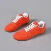 Moda transfronteriza europea y americana primavera y otoño 2026 comercio exterior con cordones talla grande punta redonda en stock zapatos planos para mujer venta al por mayor talla grande