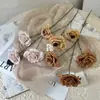 3 Rosas de Diamante Artificiales, Versión Asequible para Arreglos de Boda, Decoración de Exhibición en Centro Comercial, Arreglo Floral de Fondo, Arreglo Floral de Piso