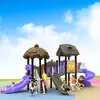 Parque de Diversões Grande Deslizador Externo Combinação de Tobogãs Equipamento de Playground Externo Comunitário Instalações de Brincadeiras Infantis