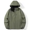 Chaqueta para Mujer Nueva Primavera y Otoño 2025 Desmontable Delgada para Exteriores Resistente al Viento e Impermeable Moderna Ropa de Viaje para Montañismo