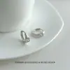 2026 Nuevo Pendiente Clip Cuadrado de Circonia con Esmalte de Colores Goteo de Aceite Lujo Ligero Gama Alta Versátil Exquisito Retro Simple