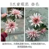2025 Nuevo Fabricante de Flores Artificiales Rosas Rosa Claro Rosa Hortensia Peonía Guía de Camino de Boda Flores Artificiales al por Mayor