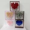 Caixa de Flores Acrílica Dia dos Namorados Chinês Confissão Proposal Caixa de Presente DIY Pequena Rosa Perfumada Flor Eterna Caixa Personalização