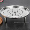 Rejilla para bandeja de vapor de acero inoxidable 304, rejilla para wok extraíble, bandeja para vapor, rejilla para vapor, rejilla gruesa resistente al agua.