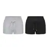 Shorts de Pierna Ancha, Corte A, Cintura Elástica con Cordón para Mujer, Ropa de Verano para Exteriores, Versátiles, Anti-Exposición, Cubren Cadera, Hot Pants