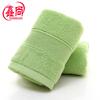 Toalla absorbente de algodón grueso de 130 g, toalla facial lisa para adultos, algodón peinado, regalo de comercio exterior, toalla publicitaria, personalización.