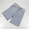 Calça Jeans Y2K Big Boy Hip-Hop Estampa de Desenho Bordado Jeans Largo Masculino Tendência Atacado do Fabricante