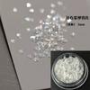 Nail art flash estrela lantejoulas diamante estrela fio glitter material novo prego estrela de cinco pontas borboleta estrela floco de neve