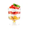 Copas de Champaña Transfronterizas, Copas de Vino Desechables, Copas de Cóctel de Cristal, Copas para Fiesta de Celebración Cumpleaños, Polvo Dorado, Venta Caliente Transfronteriza