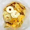 Varios Tamaños de Monedas de Cobre Adhesivas 2.4cm Monedas de Cobre Tesoro Dorado Accesorios Árbol del Dinero Artesanías de Metal Venta al por Mayor
