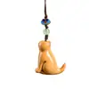 Pingentes de madeira, ornamentos culturais, chaveiros de celular "fique rico logo", chaveiros, pequenos pingentes, artesanato em madeira, pequenos acessórios e itens decorativos