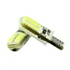T10 3014 24Smd Indicador de Ancho LED Luz Pequeña Silicona Siempre Encendido Más Parpadeo Luz de Matrícula Luz de Cristal Doble Cara