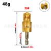 Broca de elevação PPR com haste hexagonal 20/25/32 broca escalonada eletricista de água furadeira de tubo de água furadeira de anteparo multicamadas alargador