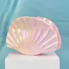 Pinza de Pelo de Frangipani de Colores, Pinza de Tiburón de Flor en Color Degradado, Dulce Pinza para Cola de Caballo Semiatada, Nuevo Adorno para el Cabello Transfronterizo