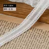 Ventas Directas de Fábrica Malla Elástica de 1.8cm Banda Elástica Blanca Falda de Mujer Lista para Usar Banda Elástica de Encaje de Nylon