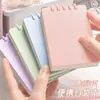 Caderno Pequeno A7 Flip-Up Folhas Soltas Portátil Conveniente Caderno Planejador de Alto Valor Bolso Caderno Simples