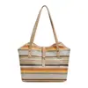 Bolsa de Palha Tecida Feminina 2026 Nova Verão Praia Elegante Bolsa de Mão Feminina Simples Versátil Bolsa de Ombro Férias Bolsa Tecida