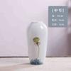 Jarrón Pequeño de Cerámica, Vaina de Loto Pintada a Mano de Jingdezhen, Planta Hidropónica de Escritorio, Jarrón Pequeño para Flores, Decoración de Mesa de Té China