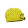 2026 Bolso Nuevo para Mujer Cartera Tejida Hecha a Mano Billetera Sencilla para Monedas Billetera de Piel Sintética Bolso Pequeño con Cremallera para Cosméticos