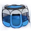 Fabricantes suministro tienda para mascotas octagonal valla para mascotas tela Oxford exterior nido para gatos resistente a los arañazos plegable jaula para perros tienda