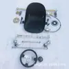 Accesorios de go-kart caseros sitio modificado drift cuatro ruedas suspensión delantera eje trasero eje trasero freno neumático asiento dirección