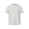 Camiseta de Manga Corta para Hombre Ares 26 Estilo Verano Minimalista Color Sólido Texturizada Hombro Derecho Cuello Redondo Sorona Fresca y Transpirable