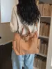 2026 Bolso de Tela de Moda Nuevo Estilo Coreano Gran Capacidad Multifuncional Bolso Tote para Niñas Bolso de Mano Transfronterizo Vintage Bolso de Hombro