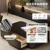 Mueble de TV para sala de estar, nuevo modelo 2026, apartamento pequeño, lujo ligero, sensación de alta gama, combinación de mesa de centro de pie y mueble de TV
