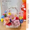 Arreglos Florales de Boda para Sala de Estar, Dormitorio, Mesita de Noche, Flores Artificiales, Jarrones de Mesa para Habitación de Boda, Decoración para la Mesa de Firma