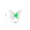 Arte de Uñas Lazo Pequeño 3D Colorido Mini Lámina de Resina Mariposa Pedrería Estilo Mixto Calcomanía para Uñas Decoración Paquete de Materiales con Pedrería