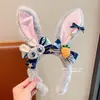 Diadema de Felpa para Niños Judy Nick Linda Orejas de Conejo para Niña Tocado Sombrero de Policía Conejo para Niña Pinza para el Cabello
