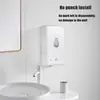 Dispensador de Jabón en Spray por Inducción, Seguro Sanitario sin Contacto, Máquina Eléctrica Inteligente para Higienizar Manos Montada en Pared para el Hogar