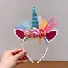 Tiara de Cabelo Unicórnio Amazon Acessórios de Headband para Festa de Halloween Presente de Aniversário Crianças Bebê Acessórios de Cabelo Atacado