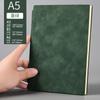 Cuaderno al por mayor con logotipo imprimible Inserto para bolígrafo A5 Cuaderno para actas de reunión Superficie suave Copia Bloc de notas simple