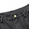 Beijie Marca de Moda Estilo Americano para Hombre 2025 Nuevo Llegado Verano Pantalones Cortos Lavados con Estampado de Pezón Pantalones Casuales Sueltos para Hombre