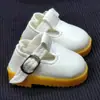 6 zapatos BJD zapatos para muñeca de 30cm zapatos planos cuero brillante 4.7cm x 2.5cm zapatos casuales