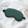 Máscara de Olhos Blackout de Seda Imitada de Dupla Face para Dormir, Máscara de Olhos Elástica para Viagem, Hora do Almoço, Aviação, Blackout, Confortável, Máscara de Olhos Respirável