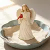 Estatuas Conmemorativas de Cardenal y Ángel Modelo Nuevo Transfronterizas Adornos de Estatua de Cardenal Rojo y Ángel