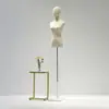 Mannequins de Vitrine para Loja de Roupas, Meio Corpo Feminino para Vestido de Noiva, Suporte de Exibição, Mannequim Feminino de Corpo Inteiro, Prateleira