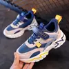 8938 Zapatos de Algodón de Cuero de Invierno para Niños Cálidos Impermeables Ligeros Transfronterizos Niños Niños Grandes Deporte al Aire Libre Cinta Mágica
