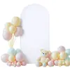 Arco de balão de ferro dourado ABC com 16 tubos, suporte de flores, suprimentos para layout de festa de casamento, adereços de fundo, venda quente transfronteiriça