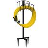 Estante de Hierro Forjado para Manguera de Agua de Jardín Transfronterizo Soporte de Manguera Desmontable para Patio Estante Vertical Colgante para Exteriores Almacenamiento Estante de Almacenamiento