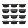 Tapa de Goma Tipo T Resistente a Altas Temperaturas Tapón de Silicona Tapón para Agujero Tapón de Goma Cubierta de Tapón Impermeable y a Prueba de Polvo X10