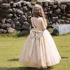 Nuevo Vestido Infantil Falda Tutú Frances Vestido de Princesa Veraniego Sin Espalda Vestido Transfronterizo para Niña de un Año