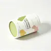 Tubos de papel con cuentas perfumadas personalizados para alimentos, té floral y artículos de uso diario, latas de papel para promoción y empaque de empresas, se pueden imprimir con logotipos