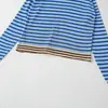 Moda Casual de Punto Rayado de Venta Caliente Europea y Americana Transfronteriza en Aliexpress